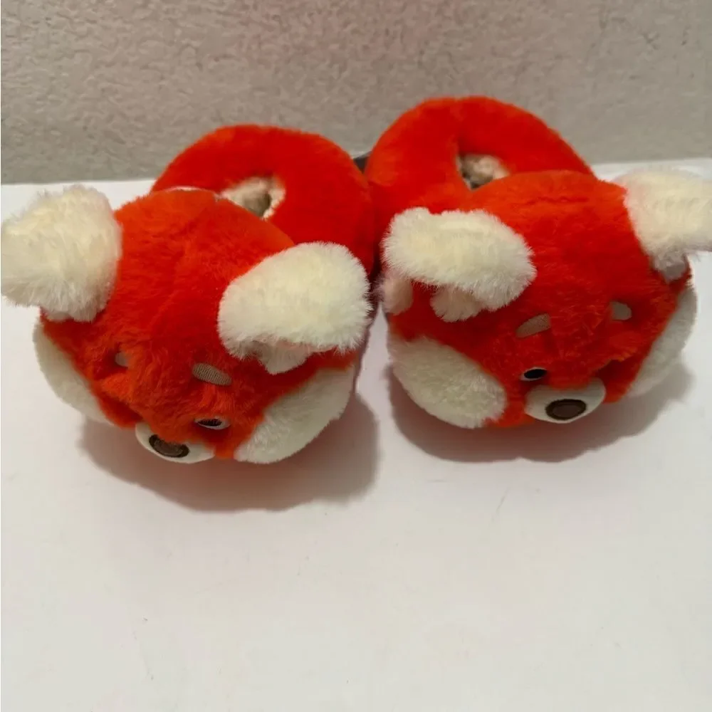 Disney Toddler Turning Red Panda Slippers Size 7/8 us 23-24 EUR